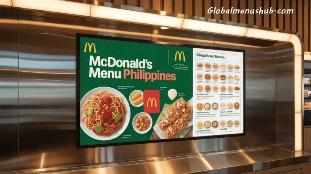 McDonald’s Menu Philippines