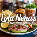 Lola Nena’s Philippines Menu Prices 2025