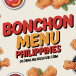 BONCHON MENU PHILIPPINES & UPDATED PRICES 2025