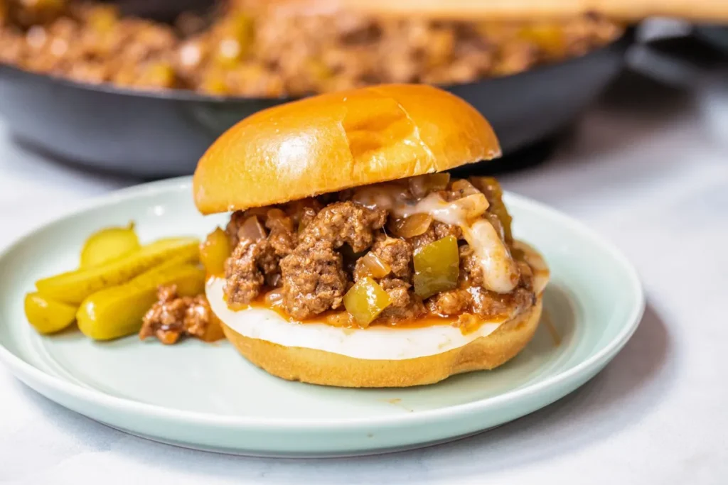 Dear Joe Sloppy Joe Menu