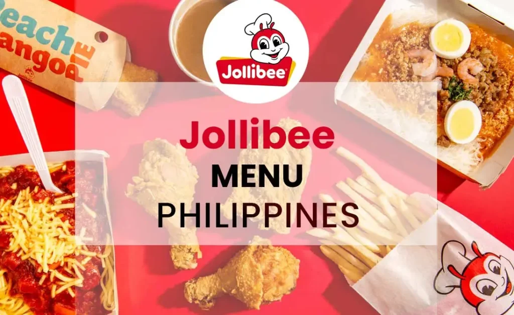 Jollibee Menu Prices in Philippines
