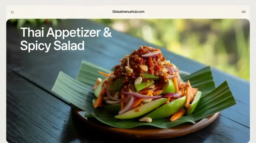 Thai Appetizer & Spicy Salad