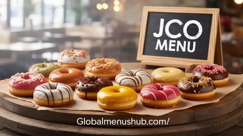 JCO Menu