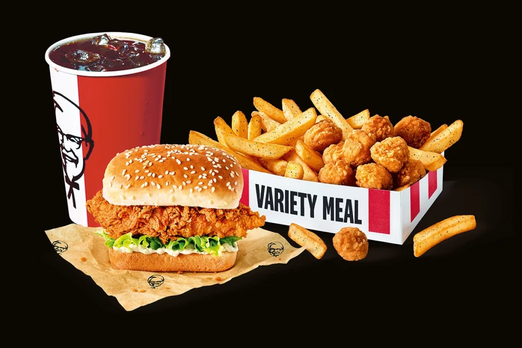 KFC Menu Lunch