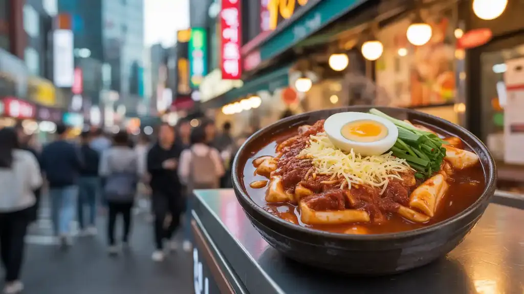 Myeongdong Topokki Menu