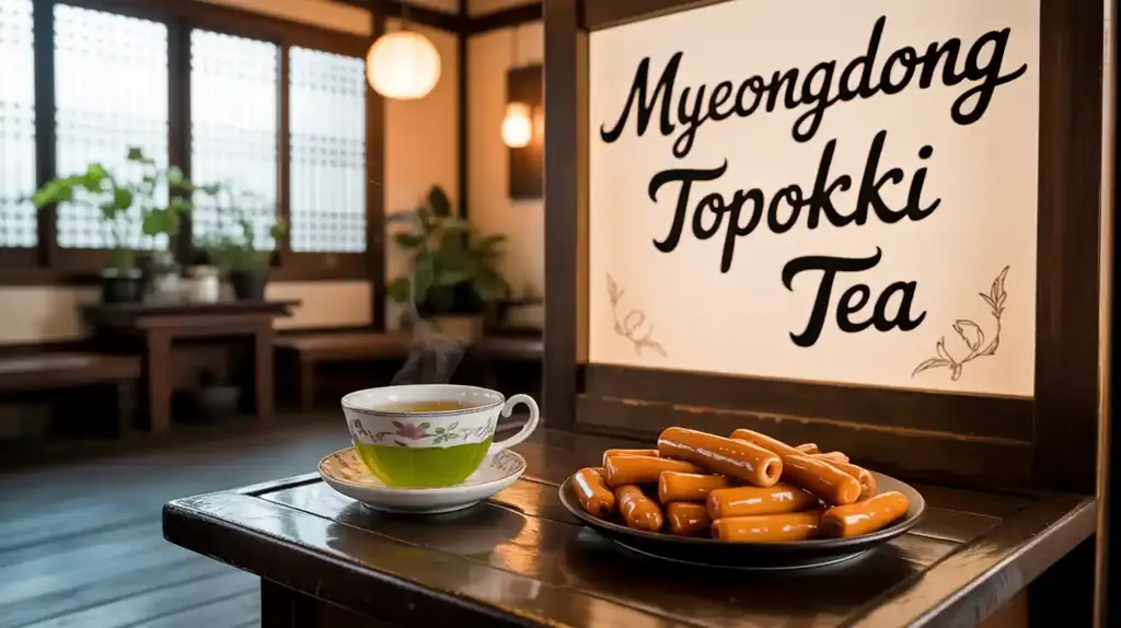 Myeongdong Topokki Tea
