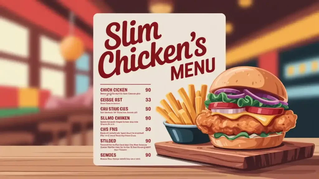 Slim Chicken’s Menu