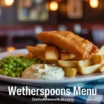 Wetherspoons menu