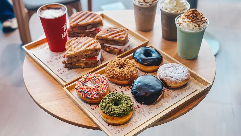 Donuts & Coffee Combo Box