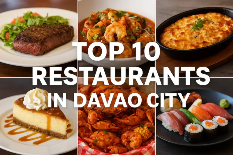 Top 10 Restaurants in Davao City