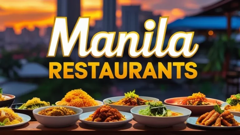 Restaurants in Manila