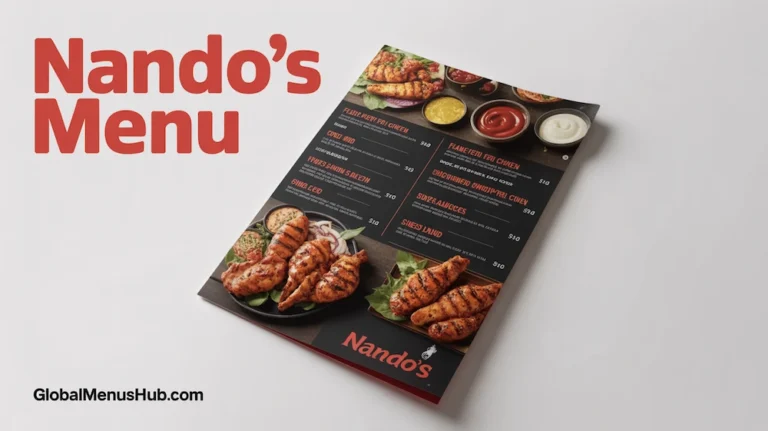 Nandos Menu